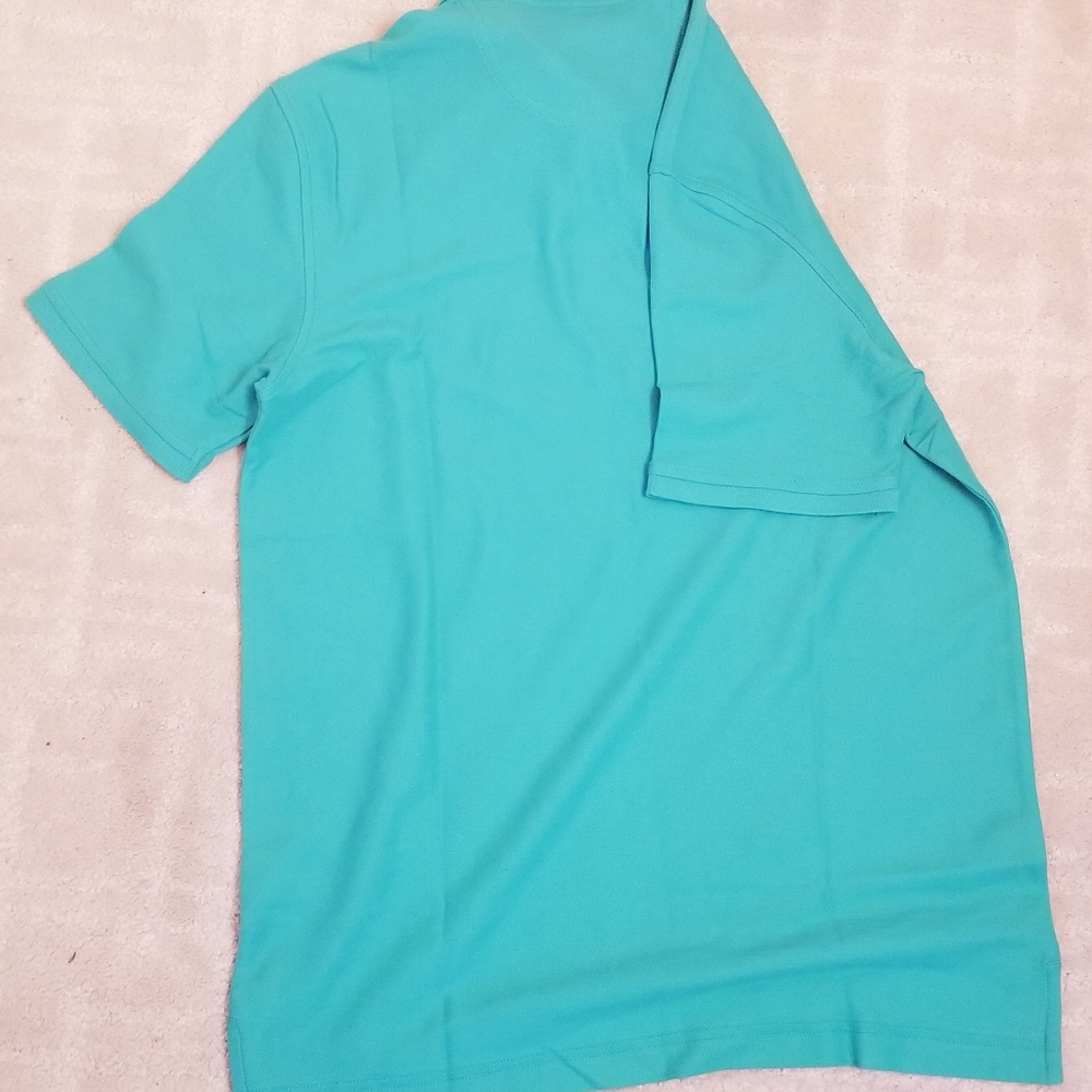 Izod GREEN Polo Shirt Size Small Sport Flex - Picture 2 of 7